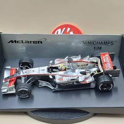 MINICHAMPS 1/18 McLaren Mercedes MP4-21 J.P.Montoya 2006 Diecast F1 530061804 • $150