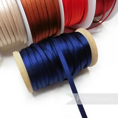 5mm Tubular Satin Trim For Millinery Hat Making And Fascinators - 1m • £1.25