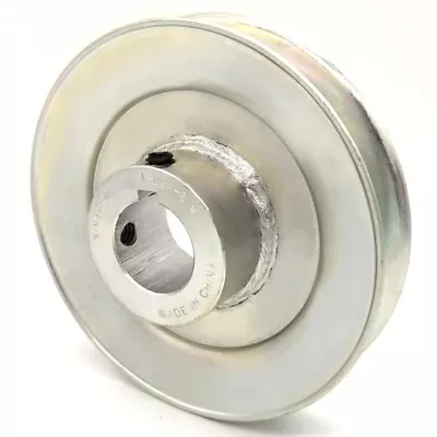 V-Groove Drive Pulley 4.5'' Dia. 1'' Bore Steel • $22.10