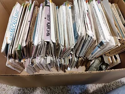 Huge Lot Of Vintage Cut Simplicity/ McCalls Sewing Patterns  (Read Description) • $50