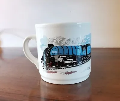 Vintage Kilncraft Mug Gresley's A4 Mallard 66002 Steam Train Locomotive  Railway • £9.95