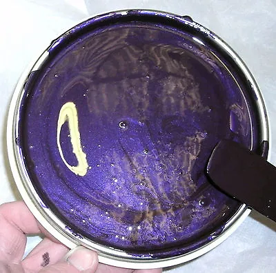 £17.75 • Buy 1lt Cadbury Purple Met Pre Thinned Cellulose Car Paint Ready For Use RFU