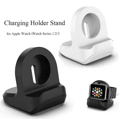 $7.45 • Buy Charging Holder Silicone Charge Stand For Apple Watch IWatch Series 1/2/3/4
