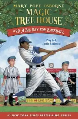 A Big Day For Baseball (Magic Tree House (R)) - Hardcover - GOOD • $4.31