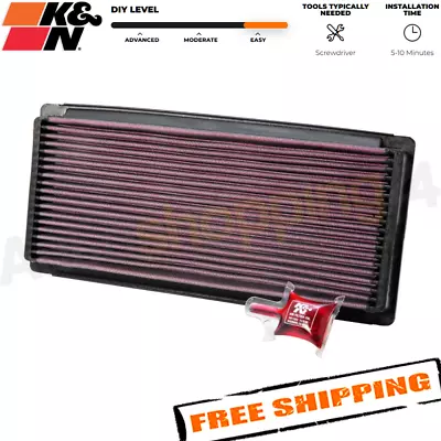 K&N 33-2023 Replacement Air Filter For 1987-1997 Ford F250 • $70.84