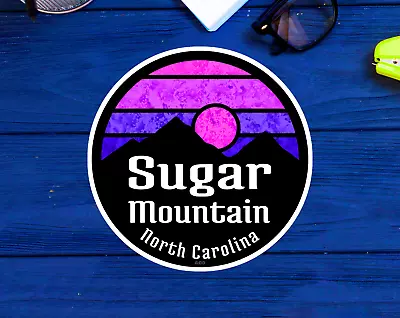 Sugar Mountain North Carolina Sticker 3  To 5  Decal NC Vinyl Made In USA NEW • $5.49