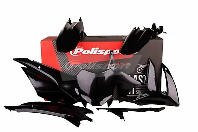 Honda Plastic Kit CRF 110 F 2013 - 2018 All Black 90539 Motocross Pit Bike • $655.39