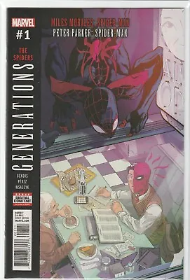 Generations Spider-man #1 (2017) Bendis / Ramon Perez 1st Print ~ Unread Nm • $4