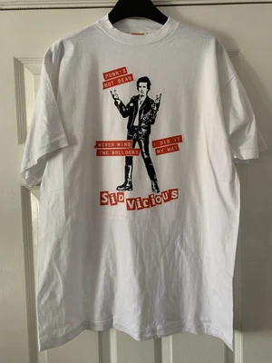 £59.99 • Buy NOS Vintage Sid Vicious T-Shirt Tee Shirt TShirt Punk Rock 80s Rare SZ Medium