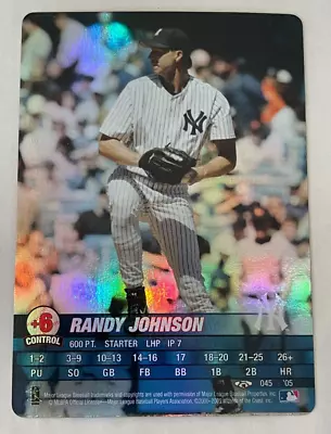 2005 MLB Showdown Randy Johnson HOLOFOIL #45 Holo Foil New York Yankees • $14.95