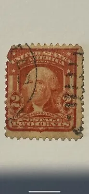 New Rare USA Stamp George Washington 2 Cents Red Stamp 1902 • $350