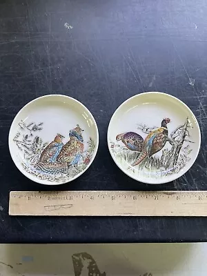 Vintage Johnson Bros Quail Pheasant Plate Lot 4.25” Read • $9.99