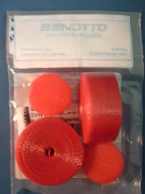 Benotto Red Textured Road Handlebar Tape NEW / NOS Vintage-One Pair- NIB • $42.85