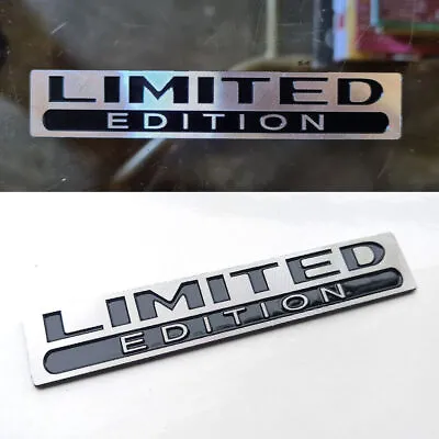 3D Chrome Limited Edition Logo Emblem Badge Decal Metal Sticker Car Accessories • $9.80