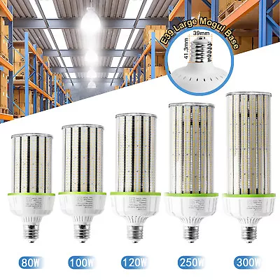 LED Corn Light Bulb 80W 100W 120W 160W 200W 250W 300W E39  High Bay Lamp Fixture • $71.88