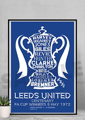 Leeds United 1972 Centenary FA Cup Winners Memorabilia/Collectable/Gift #211 • £13.99