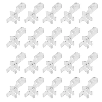 20Pcs Plastic Valance Clips Curtain Clips Vertical Blind Curtain Clamps • $9.87