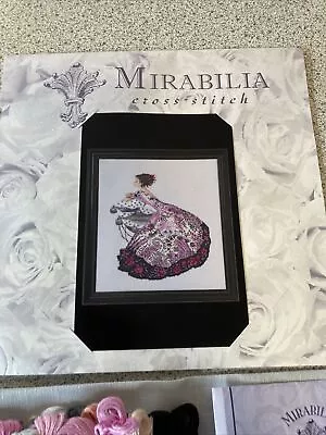 Mirabilia Athena Zelda MD 161 Nora Corbett Cross Stitch Chart Kit Canvas Etc • £12.50