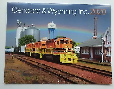 GENESEE & WYOMING RAILROAD 2020 CALENDAR American Freight Trains Railway G&W NEW • £3.99