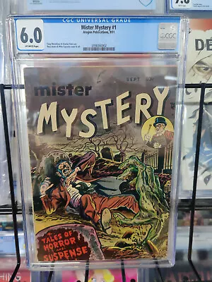 Mister Mystery #1 (1951) - Cgc Grade 6.0 - Golden Age - Pre-code Horror! • $1200