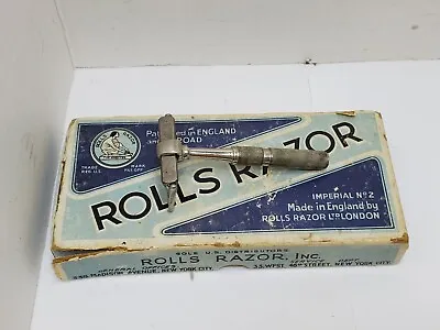 Vintage Rolls Razor Imperial No.2  England With Original Box Plus 1940 Razor • $20