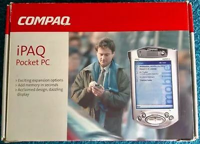 COMPAQ IPAQ Pocket PC: Old School (2002) Collectable:  Used Partly WORKING: EXC. • £9.99