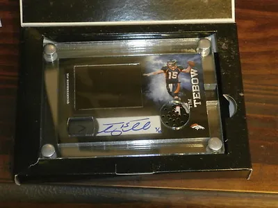 $750 • Buy 2011 Panini Totally Certified Hrx Video  Autograph Card Tim Tebow 1/10