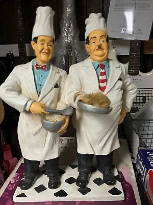 Laurel And Hardy Statues Collectibles  15” Tall • £332.65