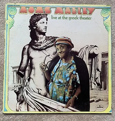 MOMS MABLEY LIVE AT THE GREEK THEATER Vinyl LP PROMO RECORD 1971 Album COMEDY NM • $9.44