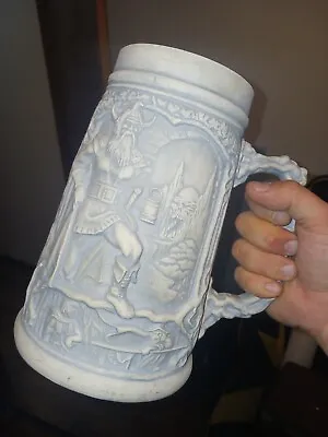 Ceramic Large Viking Stein / Vase - VERY Cool! (Read Description) • $55