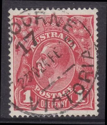 KGV Heads Single Wmk 1d Red Die 2 FU SG 21d (360) • $9.45