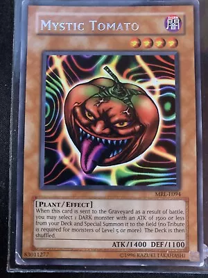 MRL-E094 Mystic Tomato Rare Mint YuGiOh Card • £2.50