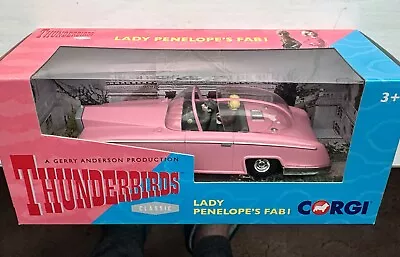 Corgi CC00604 Thunderbirds FAB 1 Rolls With Parker & Lady Penelope Figures NEW • £25.95