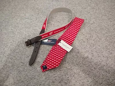 Vineyard Vines Detroit Red Wings Neck Tie And Belt Combo • $58