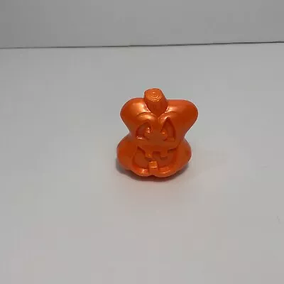 Vintage 2000 McDonald’s Crazy Bones Punky Pumpkin Toy Figure Pearlescent Orange • $5.99