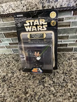 Disney Parks Star Wars 2010 Star Tours Figure Mickey Mouse As Luke Skywalker • $18