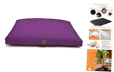 Zabuton Meditation Mat (36 ×28 ×2 ) Luxurious Meditation Cushion For Purple • $97.52