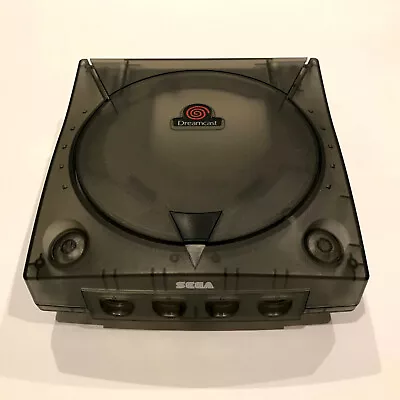 SEGA Dreamcast Console 3rd Party Translucent Case Shell Smoke Skeleton Gray  • $53.11