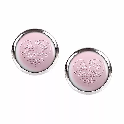 Mylery Studs Pair With Motif Trollbeads My Valentine Pink Silver Various G • $18.06