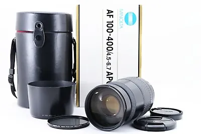 Minolta AF APO Tele Zoom 100-400mm F/4.5-6.7 Lens Sony A [Exc5] From JAPAN #1561 • $229.99