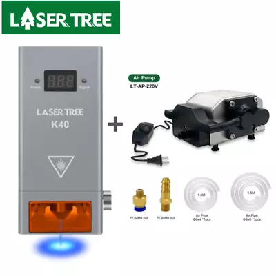 K40 LASER TREE 40W Optical Power Laser Module +220V Air Pump  • £699