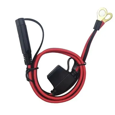 Charging Cable For 12V Motorcycle Car Battery Terminal To SAE Quick Disconnect • $9.99