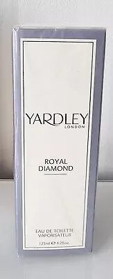 YARDLEY ROYAL DIAMOND EDT 125ml Spray NEW Sealed Eau De Toilette • £15.99