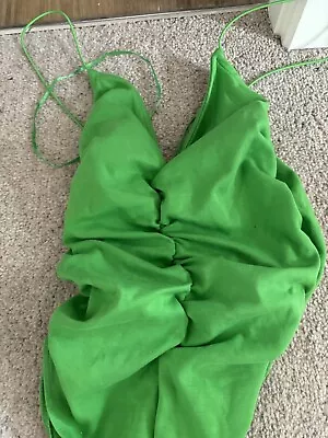 Zara Green Strappy Body Top Size Medium • £4