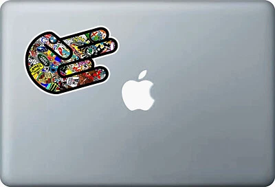 £2.69 • Buy STICKER BOMB SHOCKER Funny Sticker Decal Decor Laptop Mac Apple Macbook Car