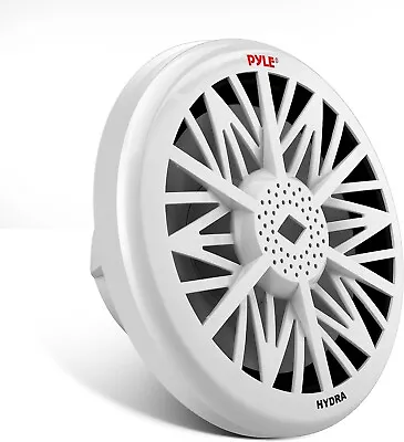 Pyle 10-Inch Outdoor Marine Audio Subwoofer 500W Single White Waterproof Speaker • $44.95