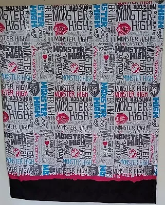 Monster High Twin Flat Sheet 2013 Mattel • $12.99