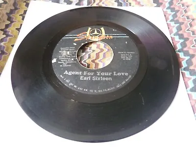 Earl Sixteen Jamaica Press R&B Soul Reggae 7  Agent For Your Love Plays GOOD+  • £5.99