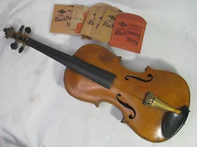 For Restoration As-is Antique Joh Bapt. Schweitzer 1813 Violin Music Instrument • $630