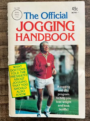 Vintage Globe Mini Mag Pocket Size Book- The Official Jogging Handbook • $25